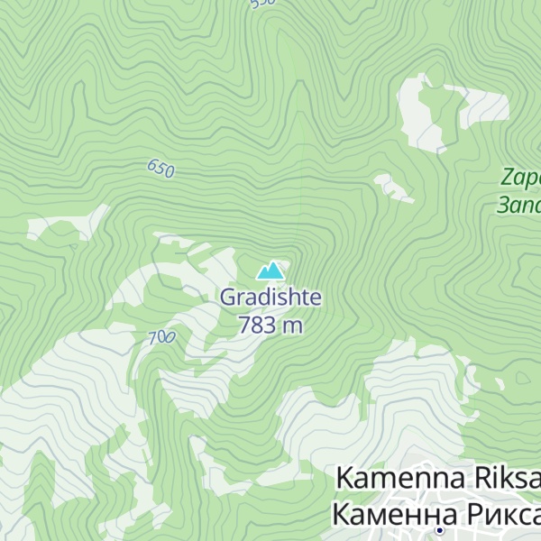 Map of Gradishte