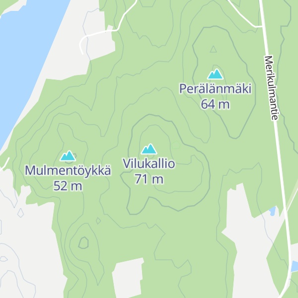 Map of Vilukallio