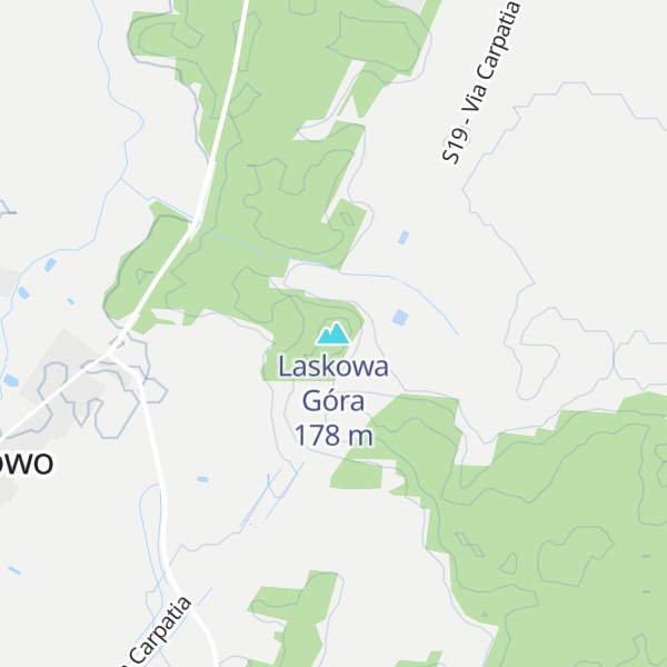 Map of Laskowa Góra