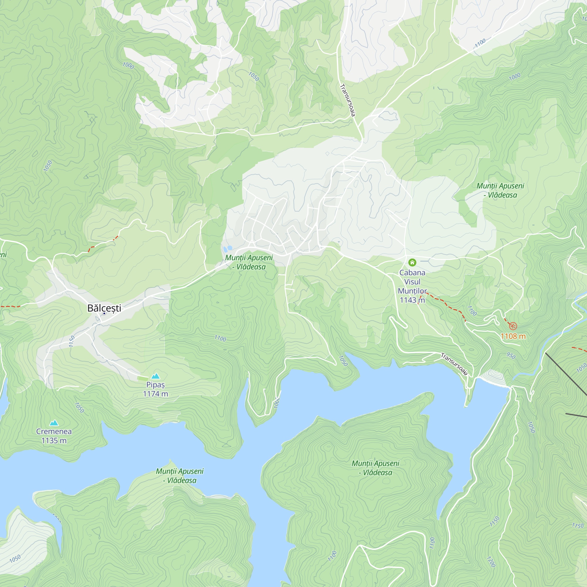 Cabana Cristal map
