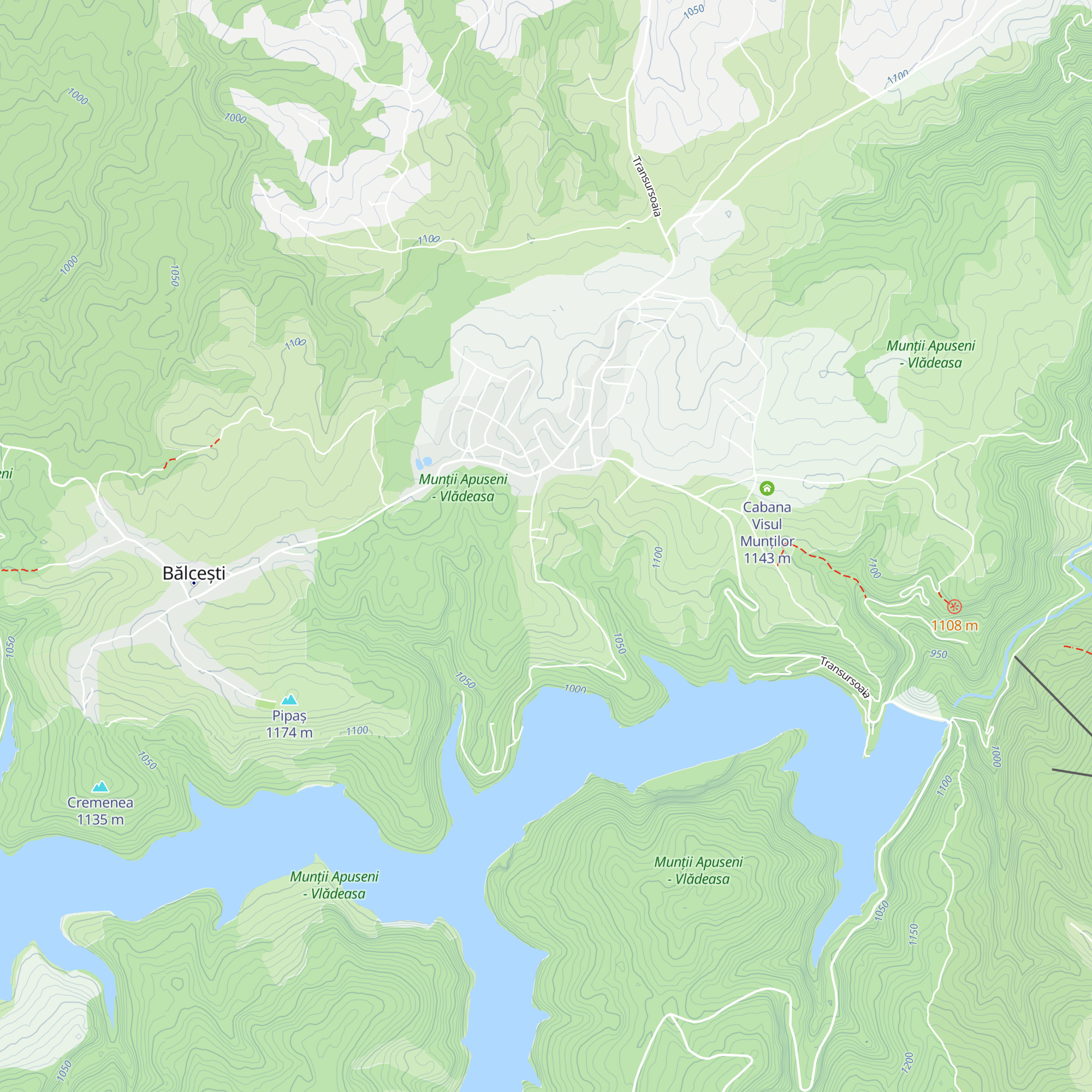 Cabana Cristal map
