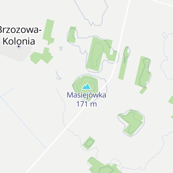 Map of Masiejówka
