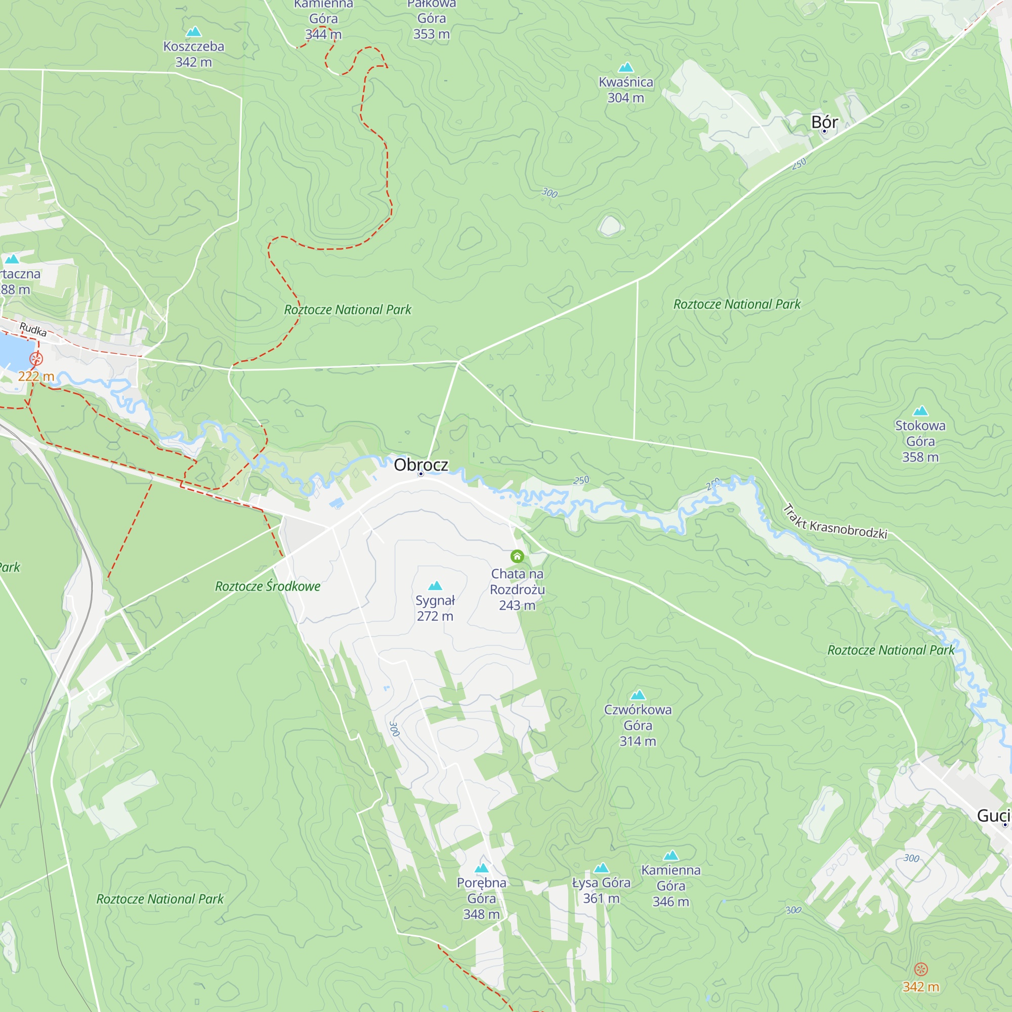 Chata nad Wieprzem map
