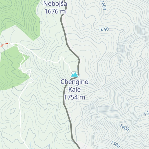 Map of Chengino Kale
