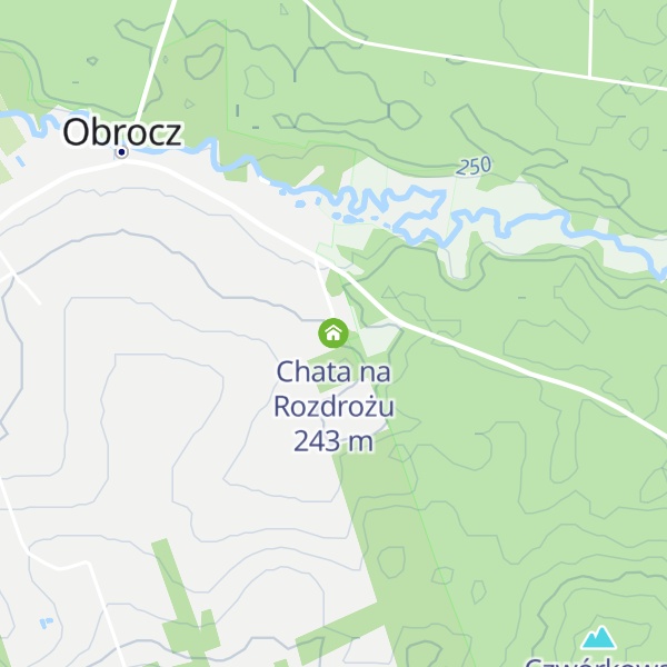 Map of Chata na Rozdrożu