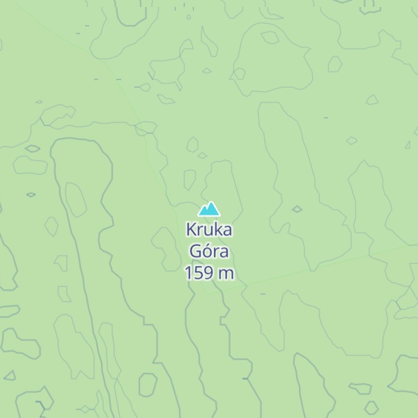 Map of Kruka Góra