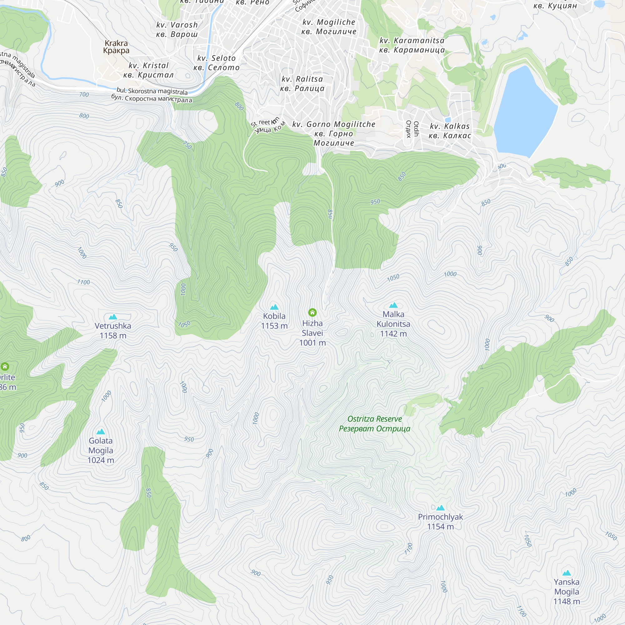 Hizha Slavei map