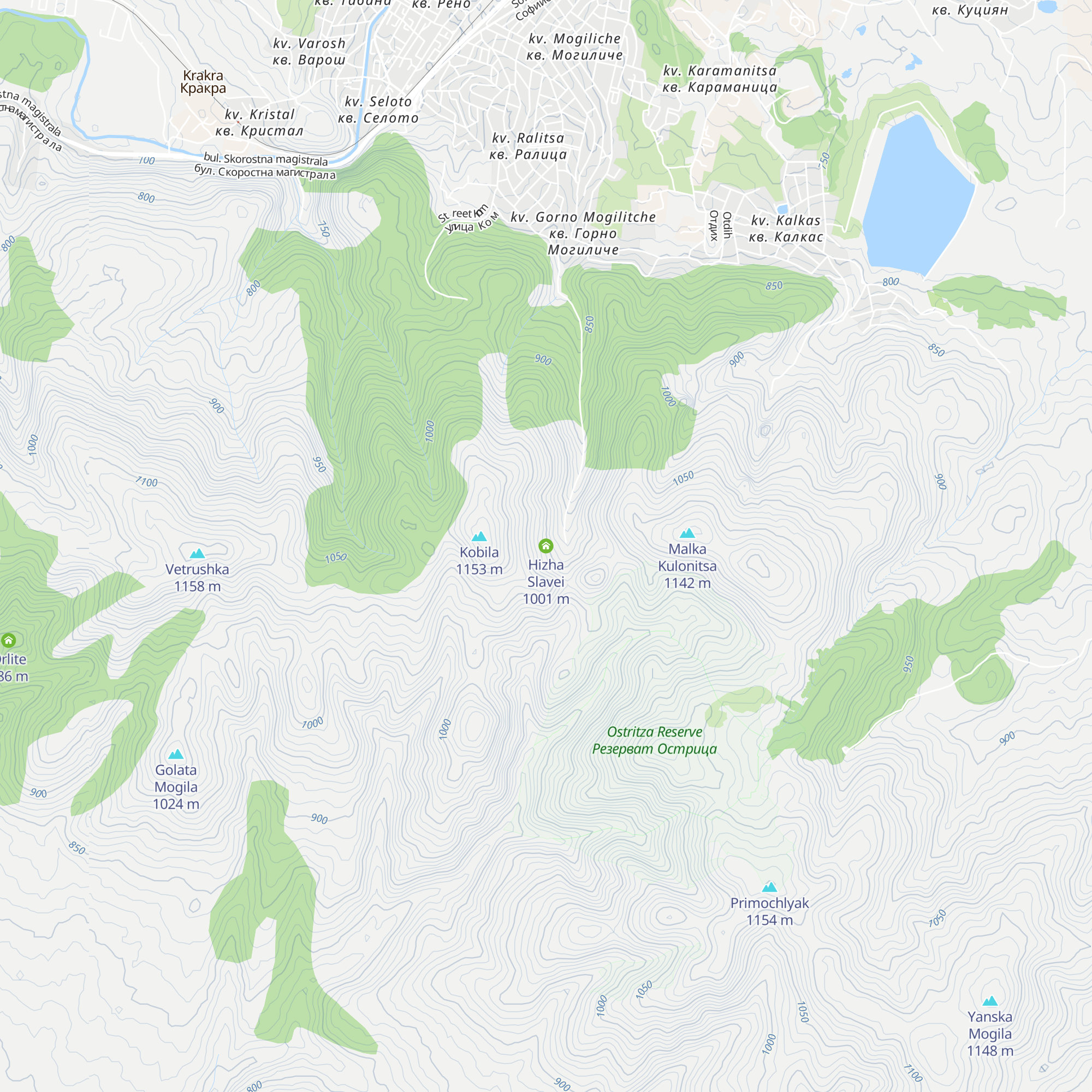 Hizha Slavei map
