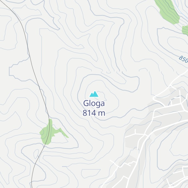 Map of Gloga