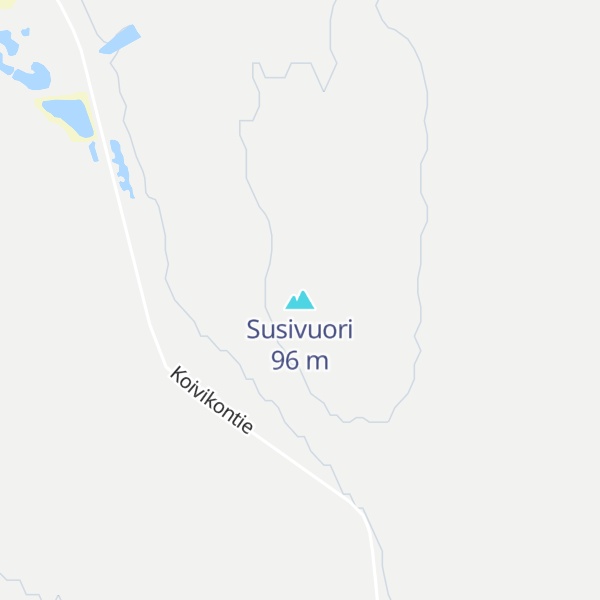 Map of Susivuori