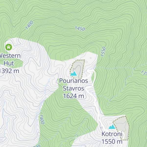 Map of Pourianos Stavros