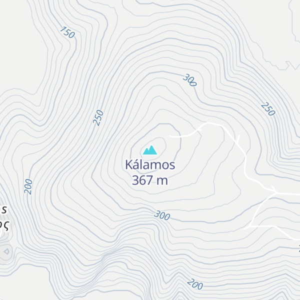 Map of Kálamos