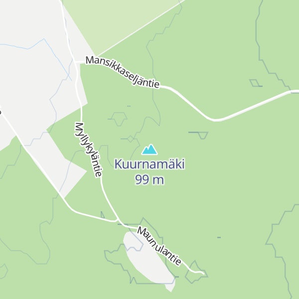 Map of Kuurnamäki
