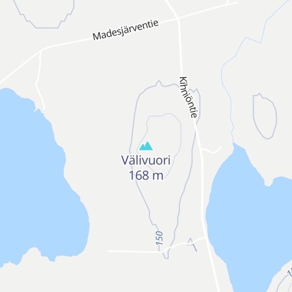 Map of Välivuori