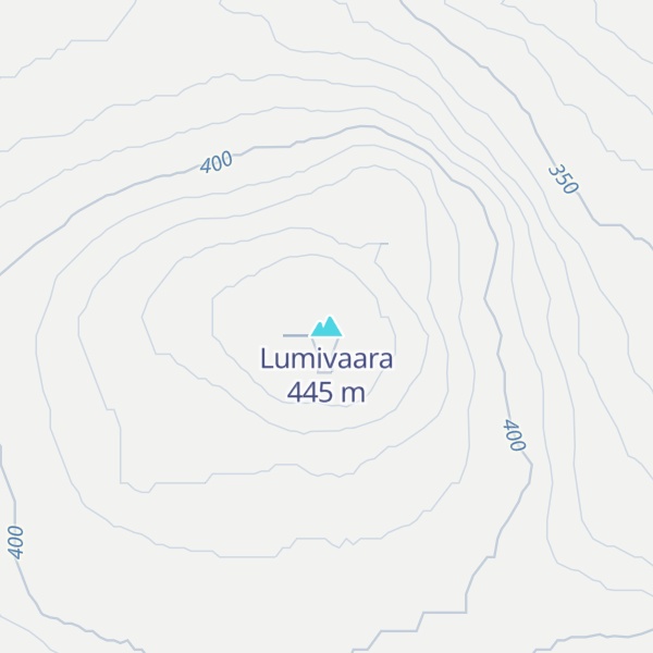 Map of Lumivaara