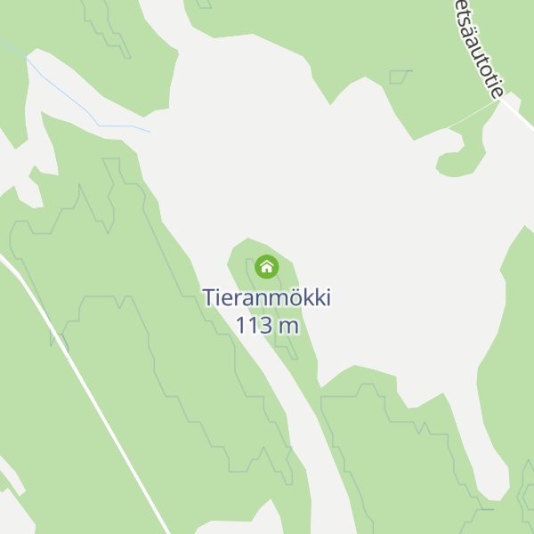 Map of Tieranmökki