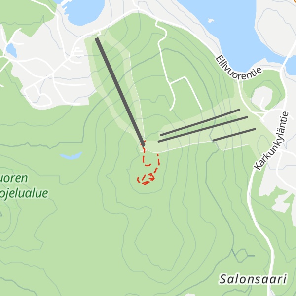 Map of Ellivuori