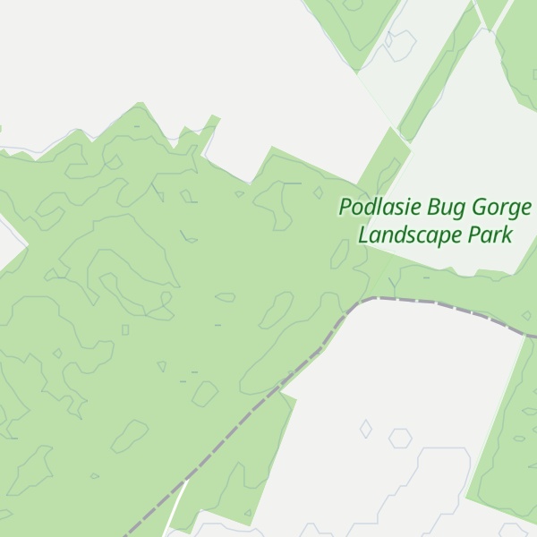 Map of Łysa Góra