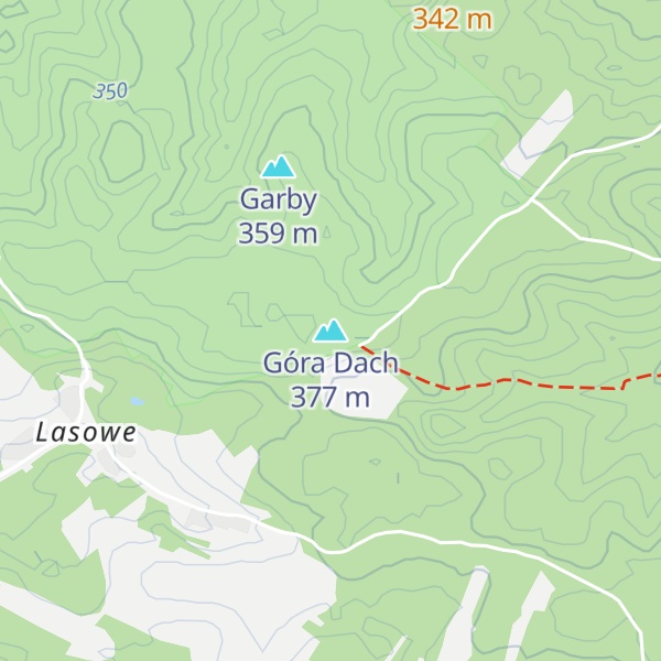 Map of Góra Dach