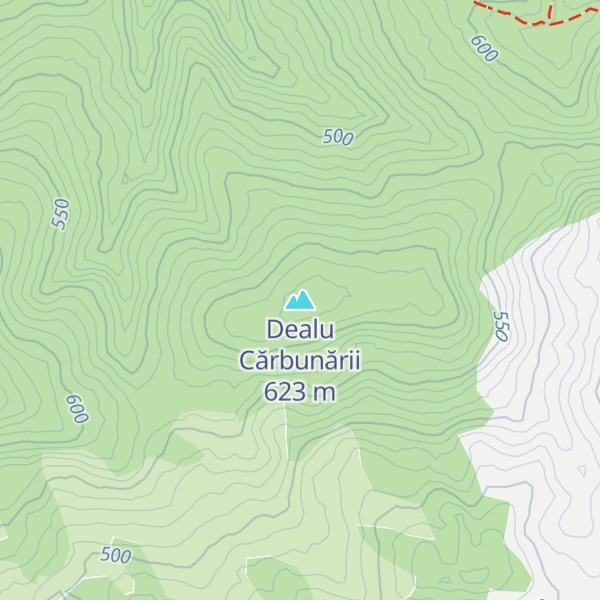 Map of Dealu Cărbunării