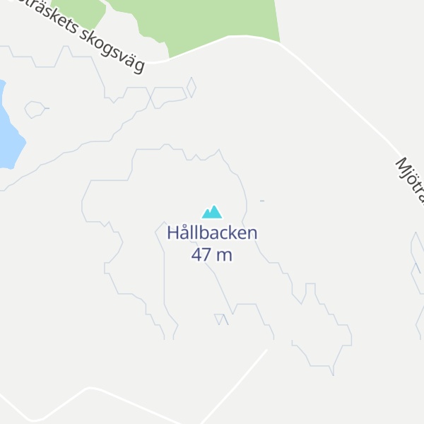 Map of Hållbacken