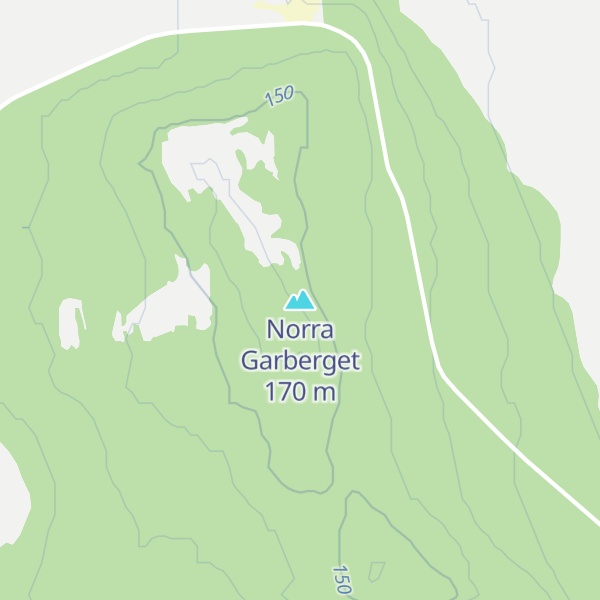 Map of Norra Garberget