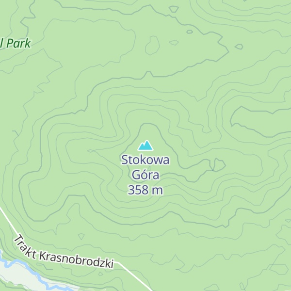 Map of Stokowa Góra