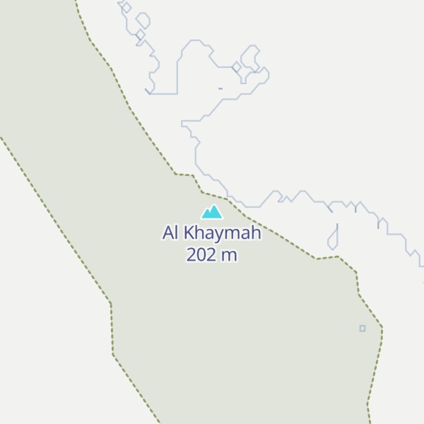 Map of Al Khaymah