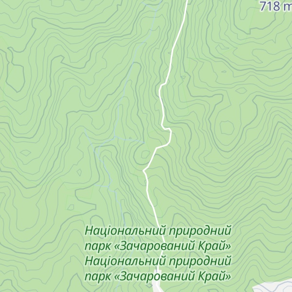Map of Hatina (Bez Pichki)