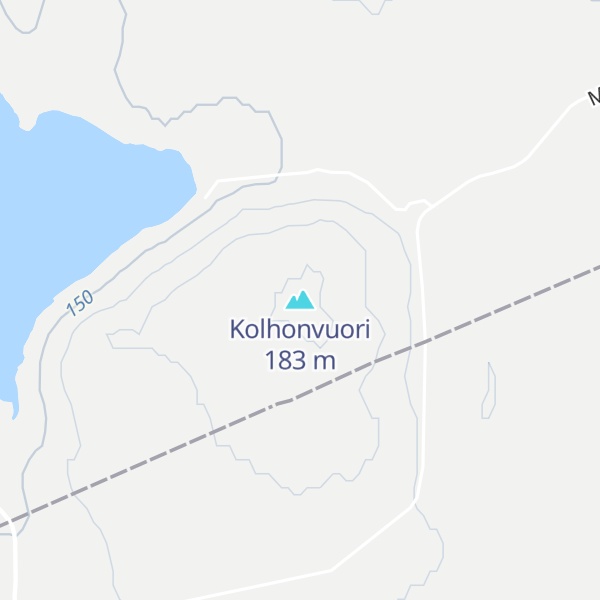Map of Kolhonvuori