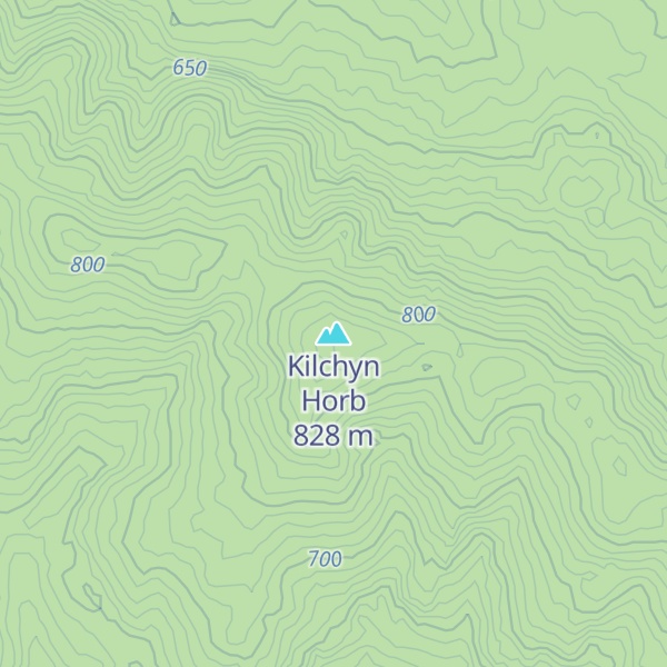 Map of Kilchyn Horb