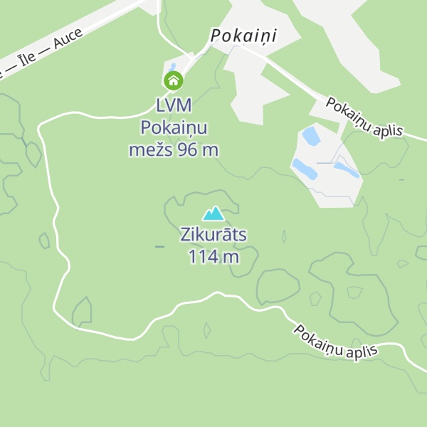 Map of Zikurāts