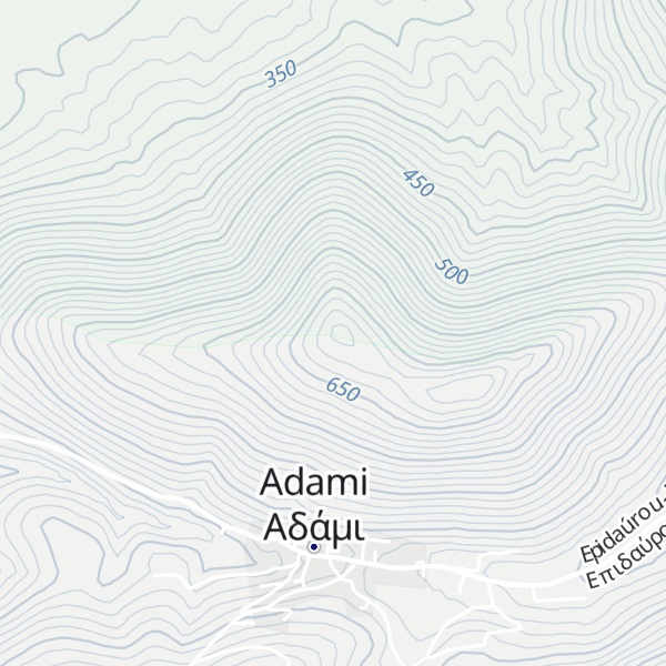 Map of Profítis Ilías