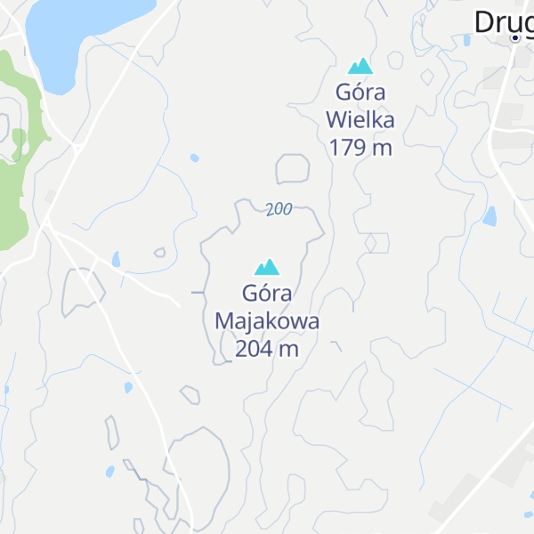 Map of Góra Majakowa
