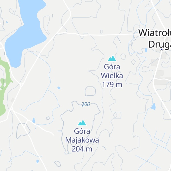 Map of Góra Ostra