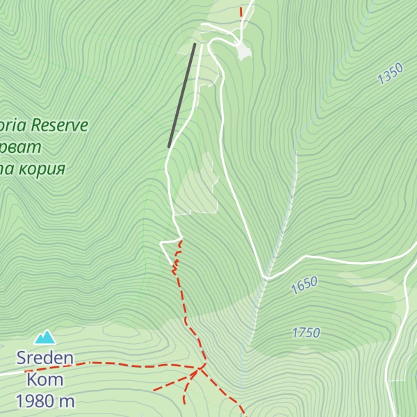 Map of H.kom (Stara)