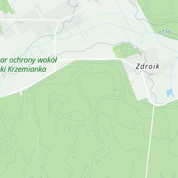 Map of Białostocka Góra