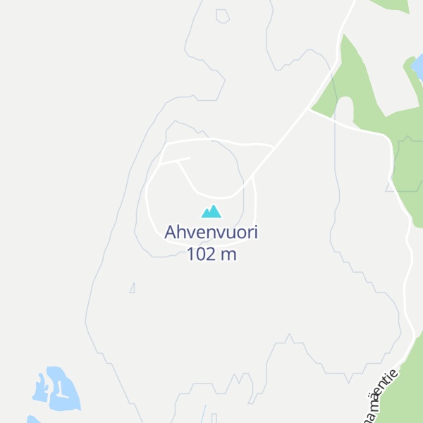 Map of Ahvenvuori