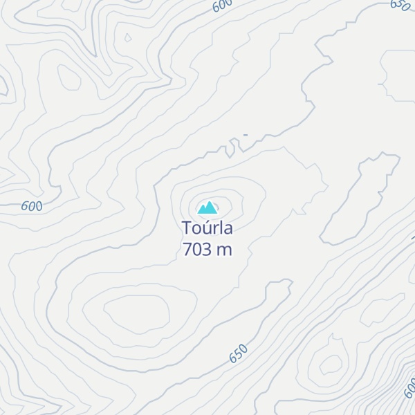Map of Toúrla
