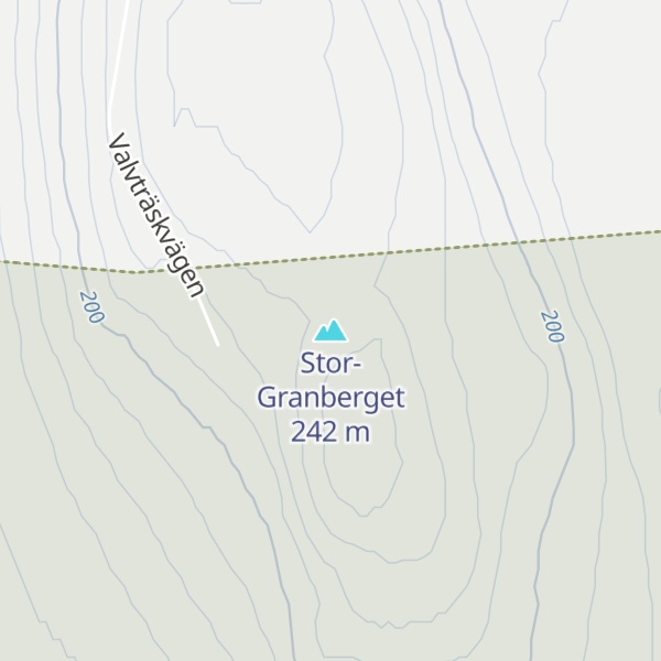 Map of Stor-Granberget