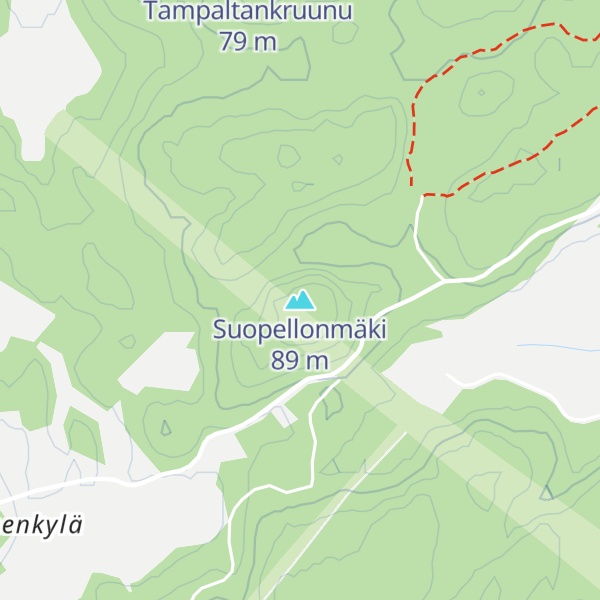 Map of Suopellonmäki