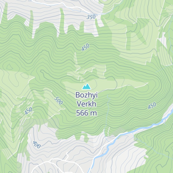 Map of Bozhyi Verkh