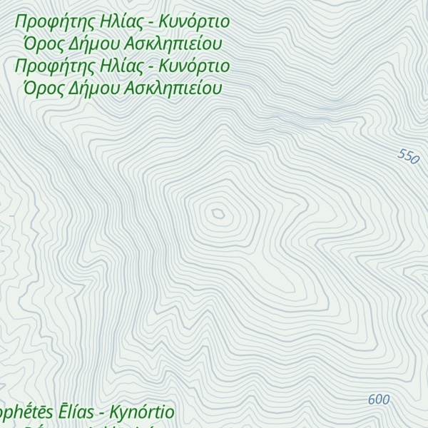 Map of Drakospilia