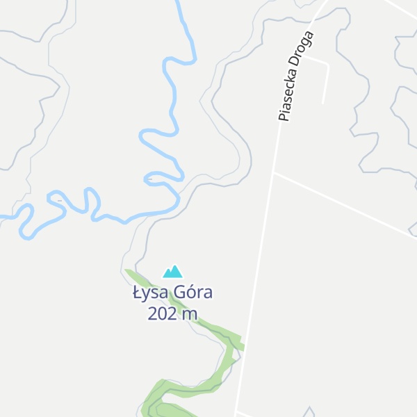 Map of Młyńska Góra