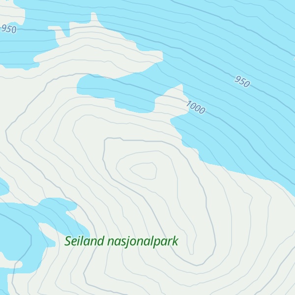 Map of Seiland