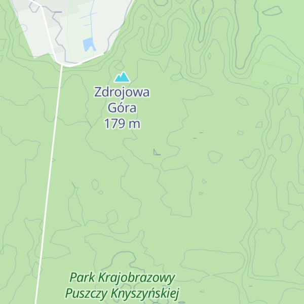 Map of Sygnałowa Góra