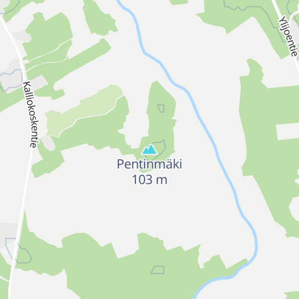 Map of Pentinmäki