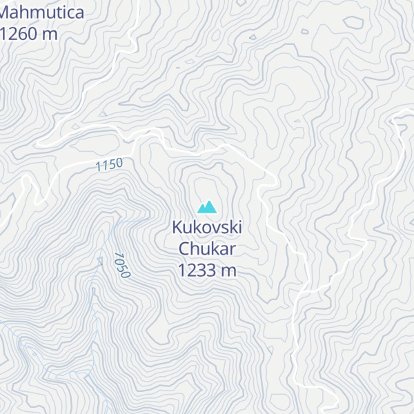 Map of Kukovski Chukar