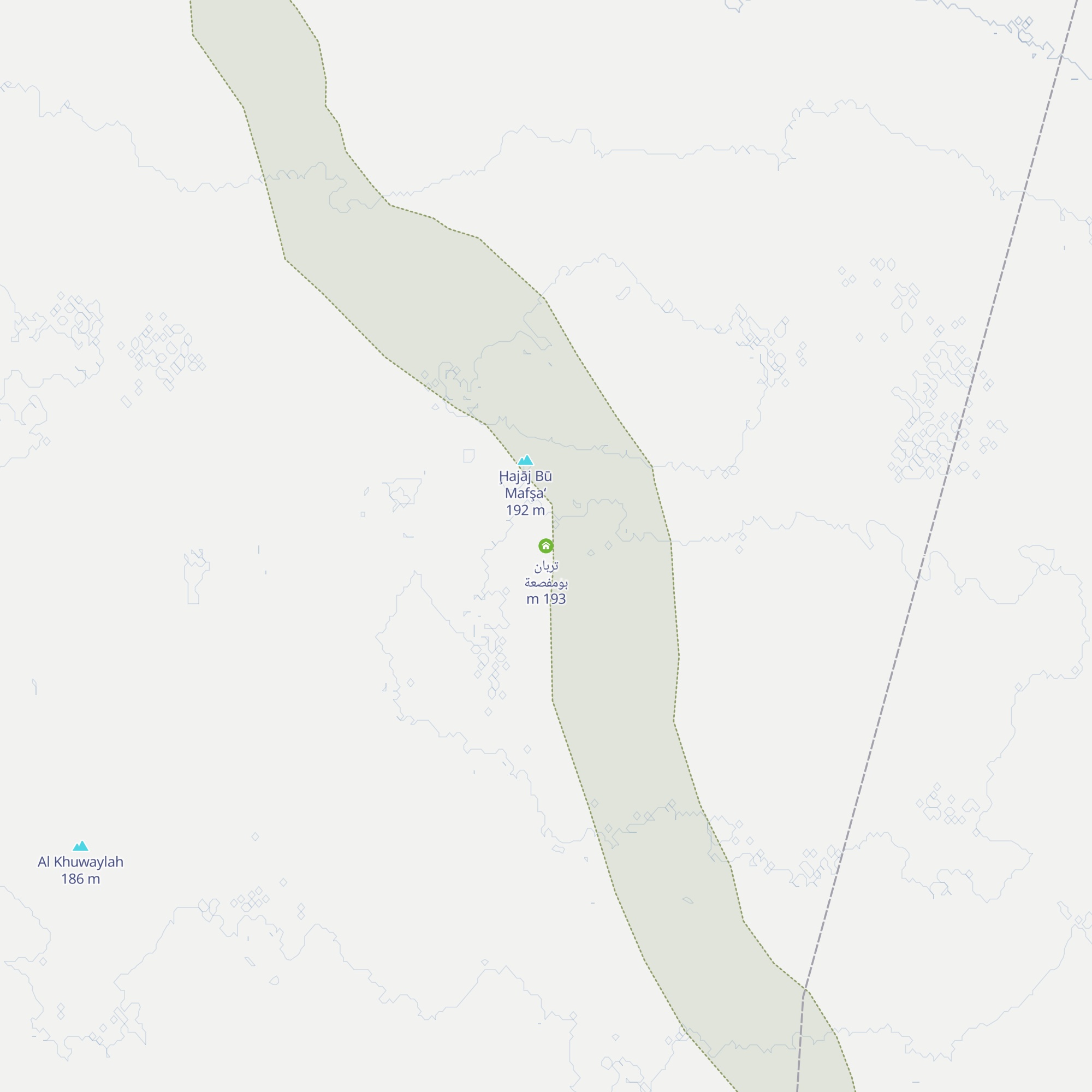 تربان بومفصعة map