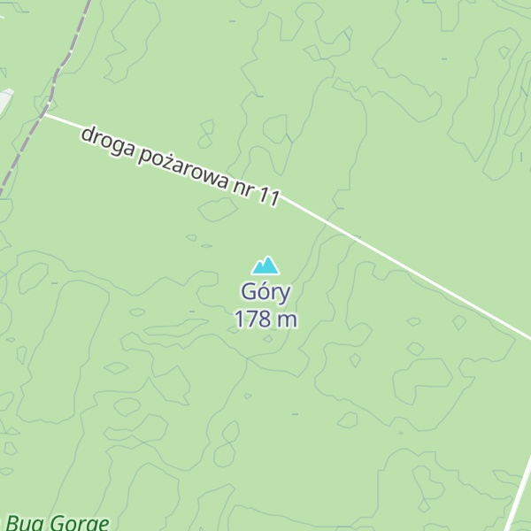 Map of Góry